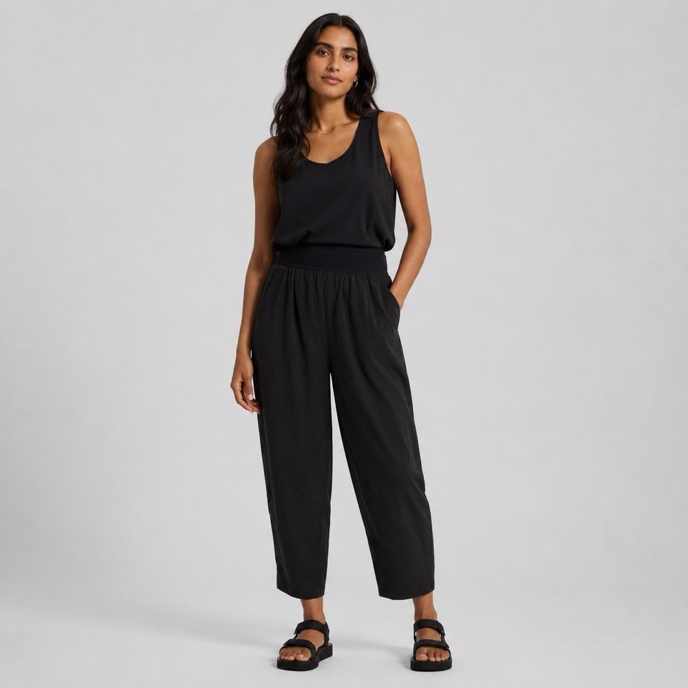 PrAna Railay High-Rise Ankle Pants Black Medium
